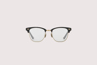 NOCHINO OPTICAL YUGEN #1. GLOSS BLACK & CHAMPAGNE GOLD × CLEAR to GREY (Photochromic)