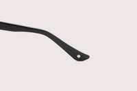 NOCHINO OPTICAL / YUGEN #2. GLOSS BLACK & CHAMPAGNE GOLD × GREY GREEN TO D.GREY (Photochromic Model)