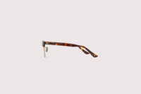 NOCHINO OPTICAL / YUGEN #3. RICH AMBER & CHAMPAGNE GOLD × GREY GREEN TO D.GREY (Photochromic Model)