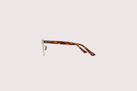 NOCHINO OPTICAL / YUGEN #5. CITRON & AMBER &CHAMPAGNE GOLD × L.SMOKE GREEN