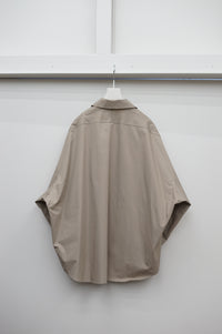 nonnotte Draping Shirt 001 N-26A-010 taupe