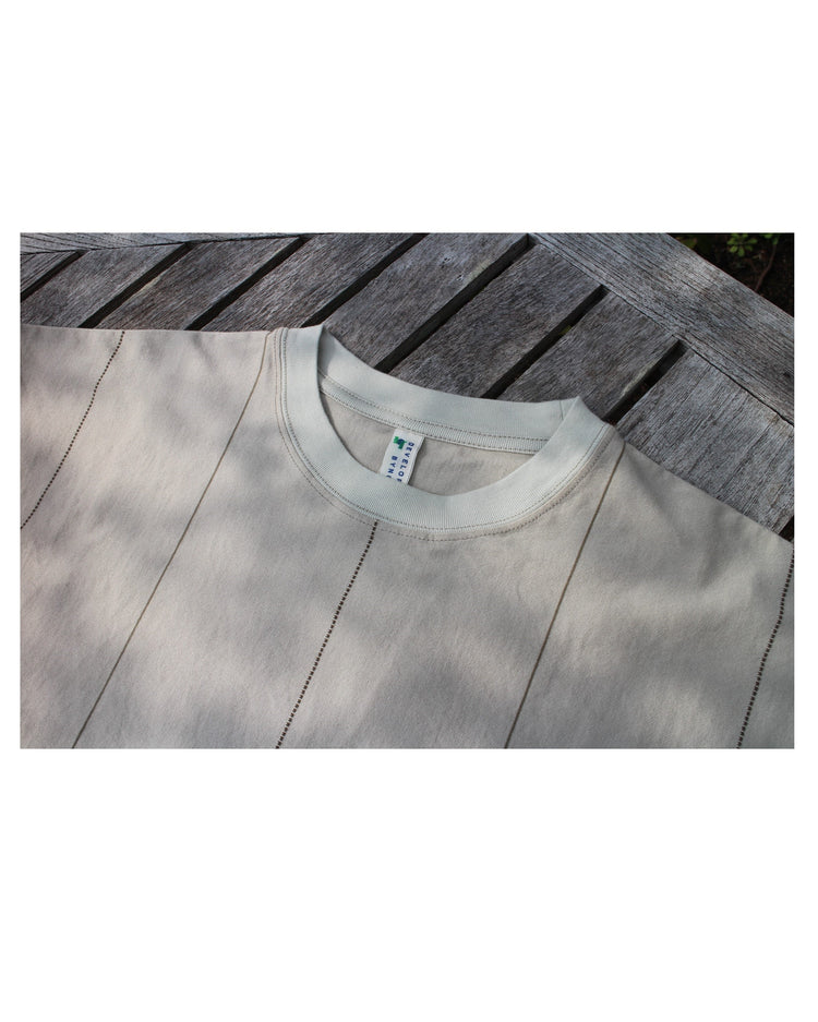 NOROLL / UNEVENNESS L/S TEE LT BEIGE