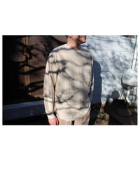 NOROLL / UNEVENNESS L/S TEE LT BEIGE
