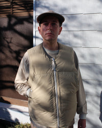 NOROLL / UNEVENNESS L/S TEE LT BEIGE