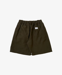Sillage circular short pants black denim damaged 