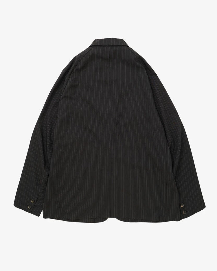 Sillage / blazer black stripe twill 