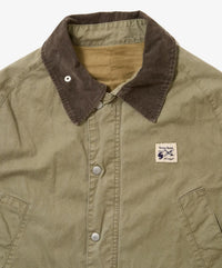 Sillage re-engineered overshirt black stripe 
