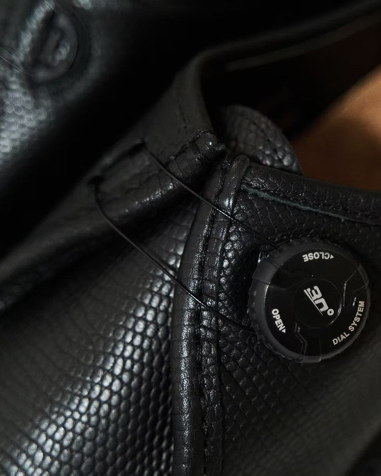 Sillage chaussure de marche alligator leather black