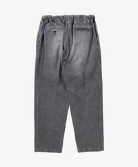 Sillage  baggy trousers black denim bleached
