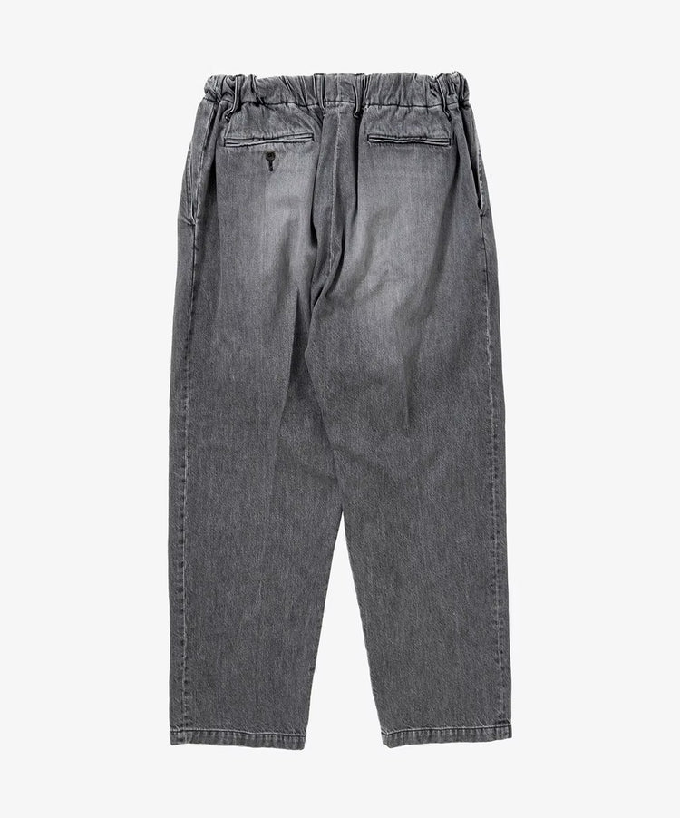 Sillage  baggy trousers black denim bleached