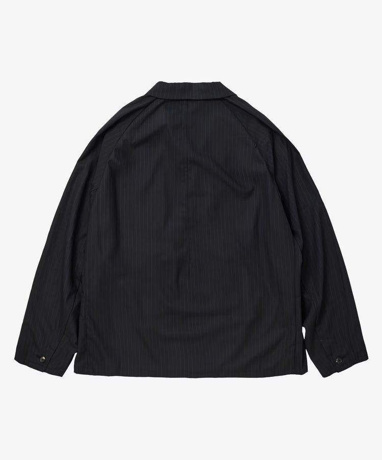 Sillage double-breasted jacket black stripe