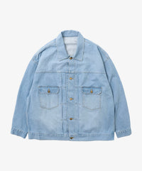 Sillage  trucker jacket denim bleached