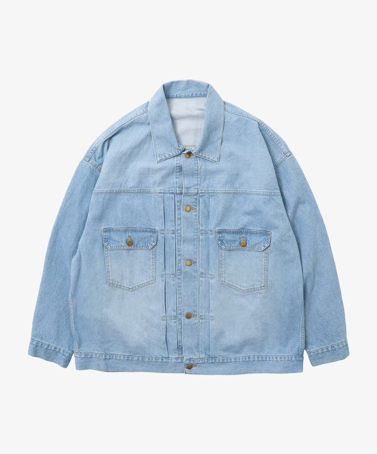 Sillage  trucker jacket denim bleached