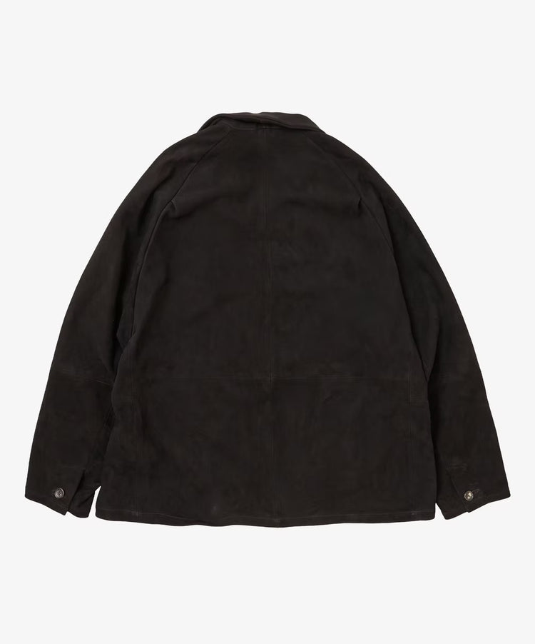 Sillage veste two button sheepskin black