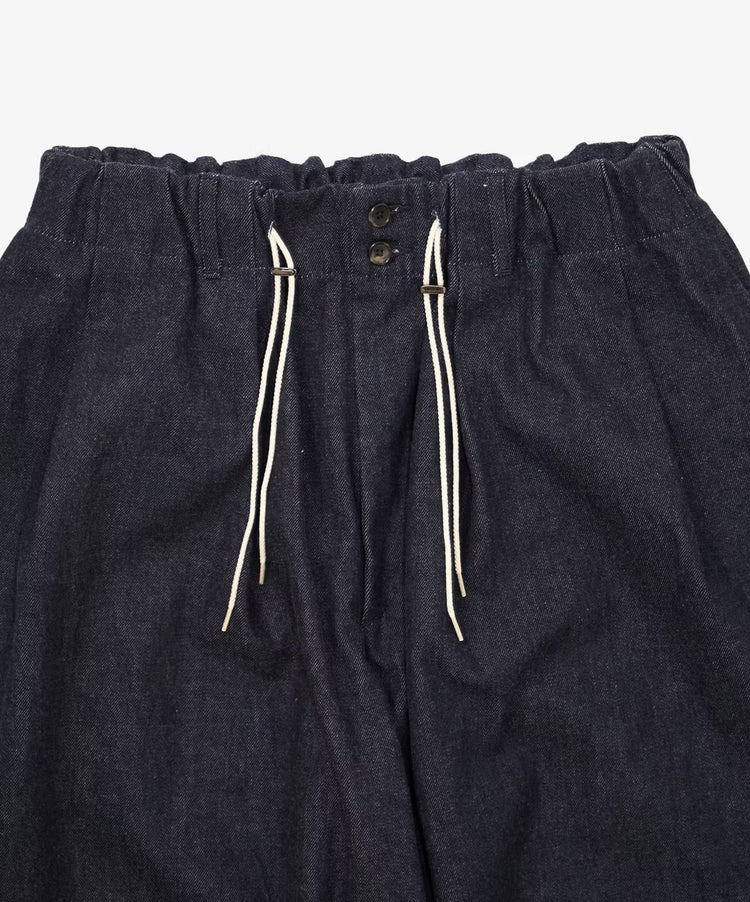 Sillage / circular pants organic denim wash 