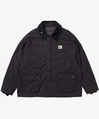 Sillage re-engineered overshirt black stripe 