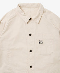 Sillage re-engineered overshirt black stripe 