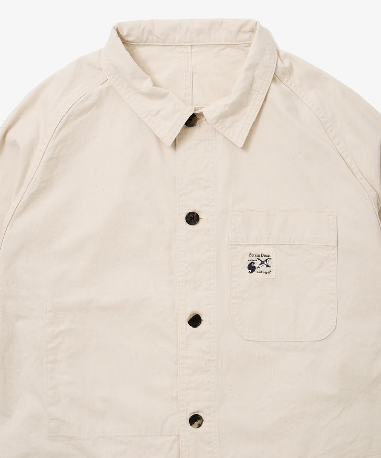 Sillage re-engineered overshirt black stripe 