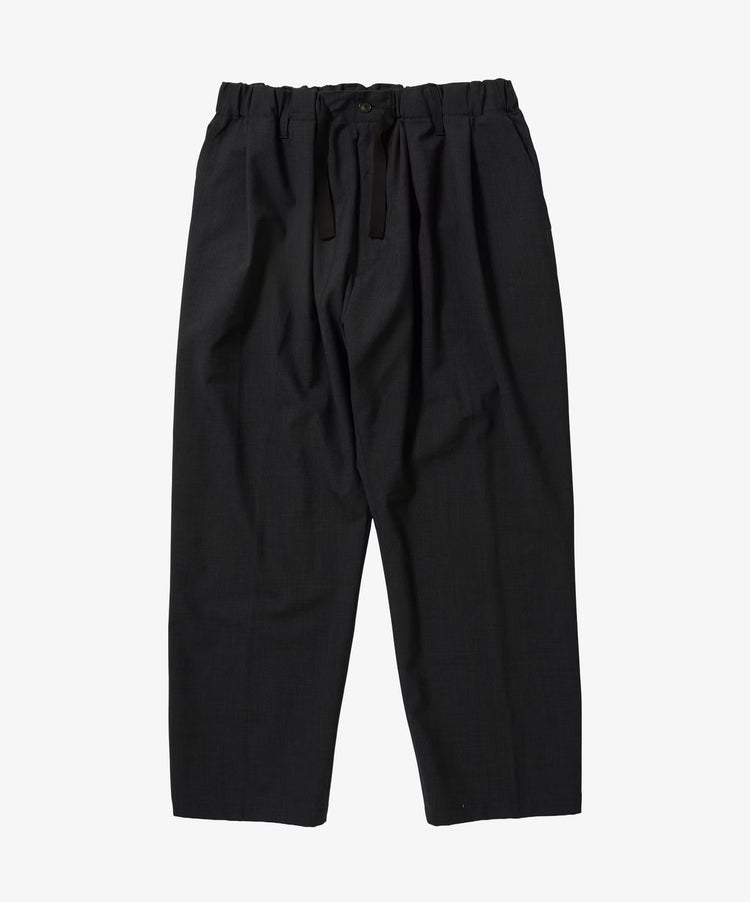 Sillage / hakama pants black denim one wash 
