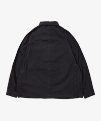 Sillage re-engineered overshirt black stripe 