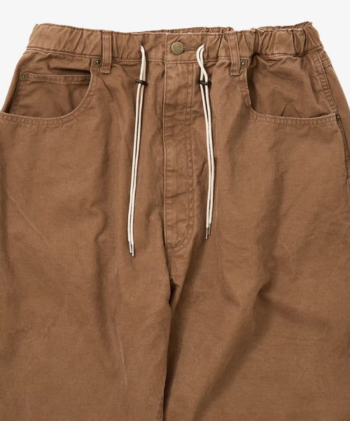 Sillage  pantalon cinq poches super duck camel