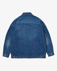 Sillage trucker jacket denim damaged 