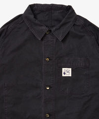 Sillage re-engineered overshirt black stripe 