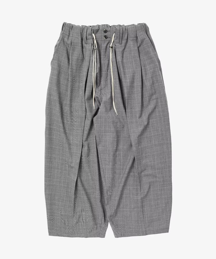 Sillage  circular pants glen check