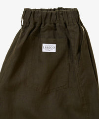 Sillage circular short pants black denim damaged 