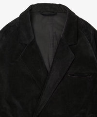 Sillage  double-breasted jacket corduroy black
