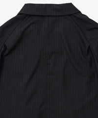 Sillage double-breasted jacket black stripe