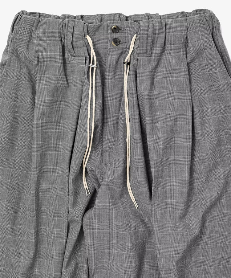 Sillage  circular pants glen check