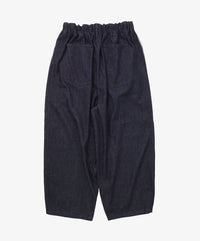 Sillage   circular pants denim  one wash