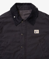 Sillage re-engineered overshirt black stripe 