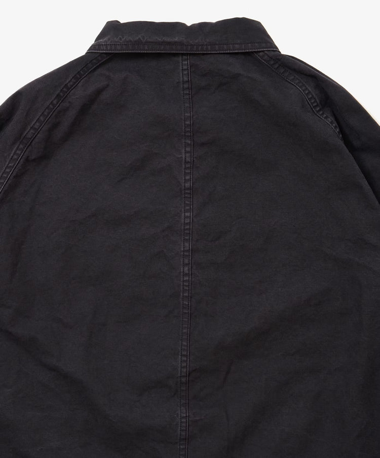 Sillage re-engineered overshirt black stripe 