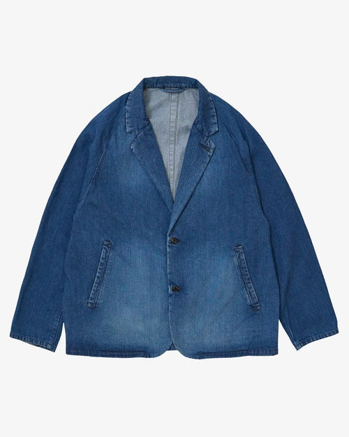 Sillage veste two button denim damaged 