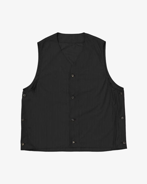 Sillage gilet black stripe 