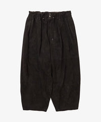 Sillage  circular pants sheepskin black