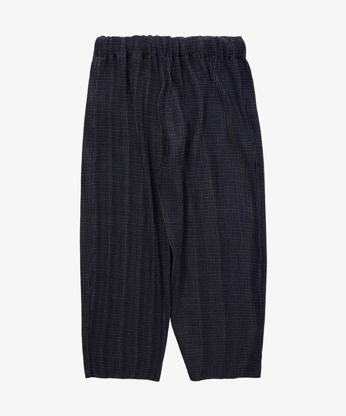 Sillage circular pleats pants deadstock watahiko tex sashiko
