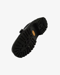 Sillage  chaussure de marche alligator leather black