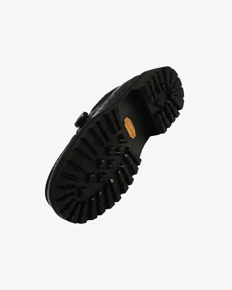 Sillage  chaussure de marche alligator leather black