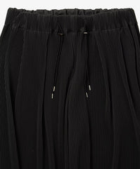Sillage  circular pants pleats black with pockets
