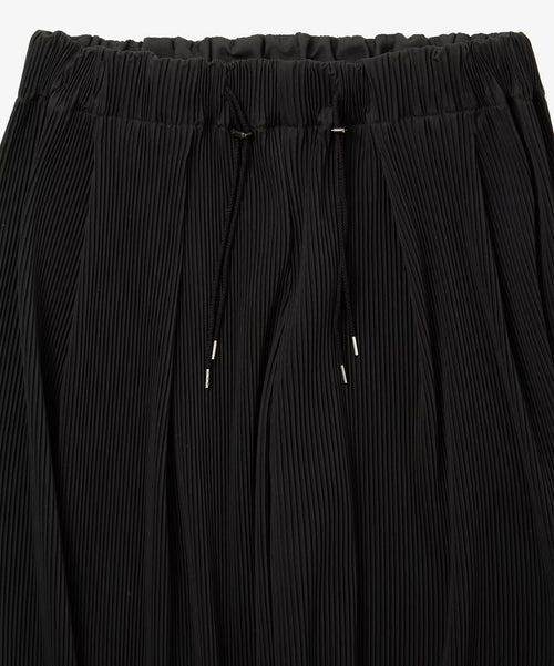 Sillage circular pants pleats black with pockets