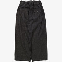 Sillage / hakama pants black denim one wash 
