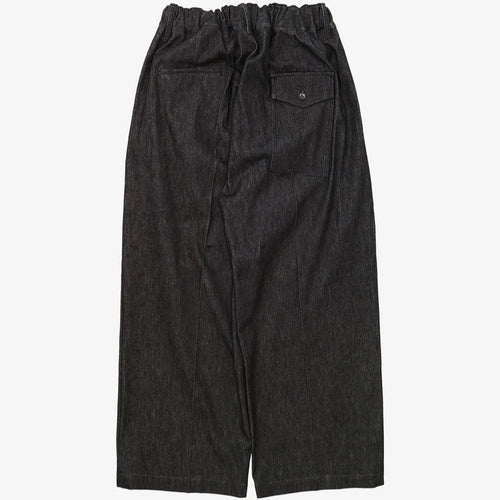 Sillage   hakama pants black denim one wash