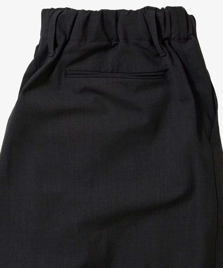 Sillage / hakama pants black denim one wash 