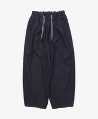Sillage   circular pants denim  one wash