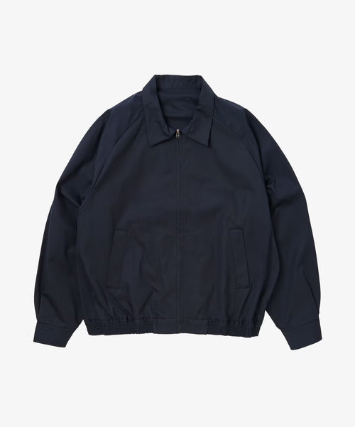 Sillage zip up blouson gabardine navy