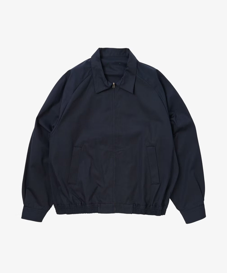 Sillage  zip up blouson gabardine navy