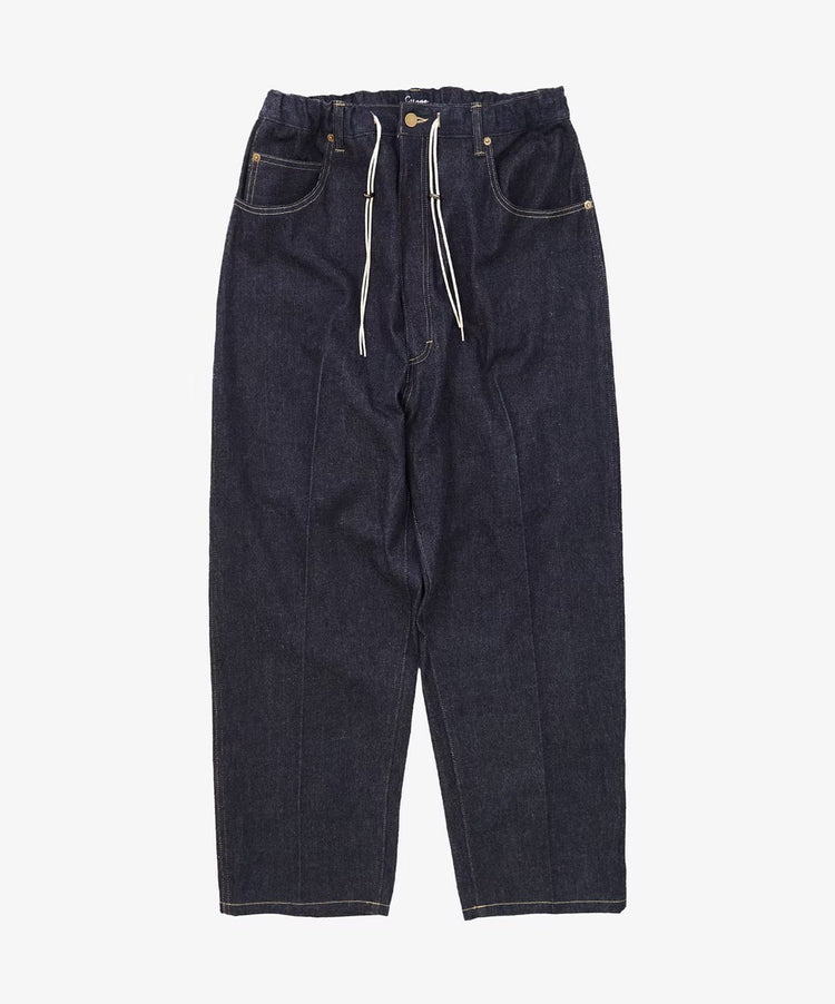 Sillage / circular pants black denim one wash 